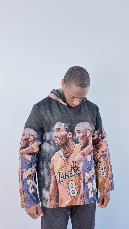 MANBA 8&24 TAPESTRY HOODIE - RDMCLOTHINGART