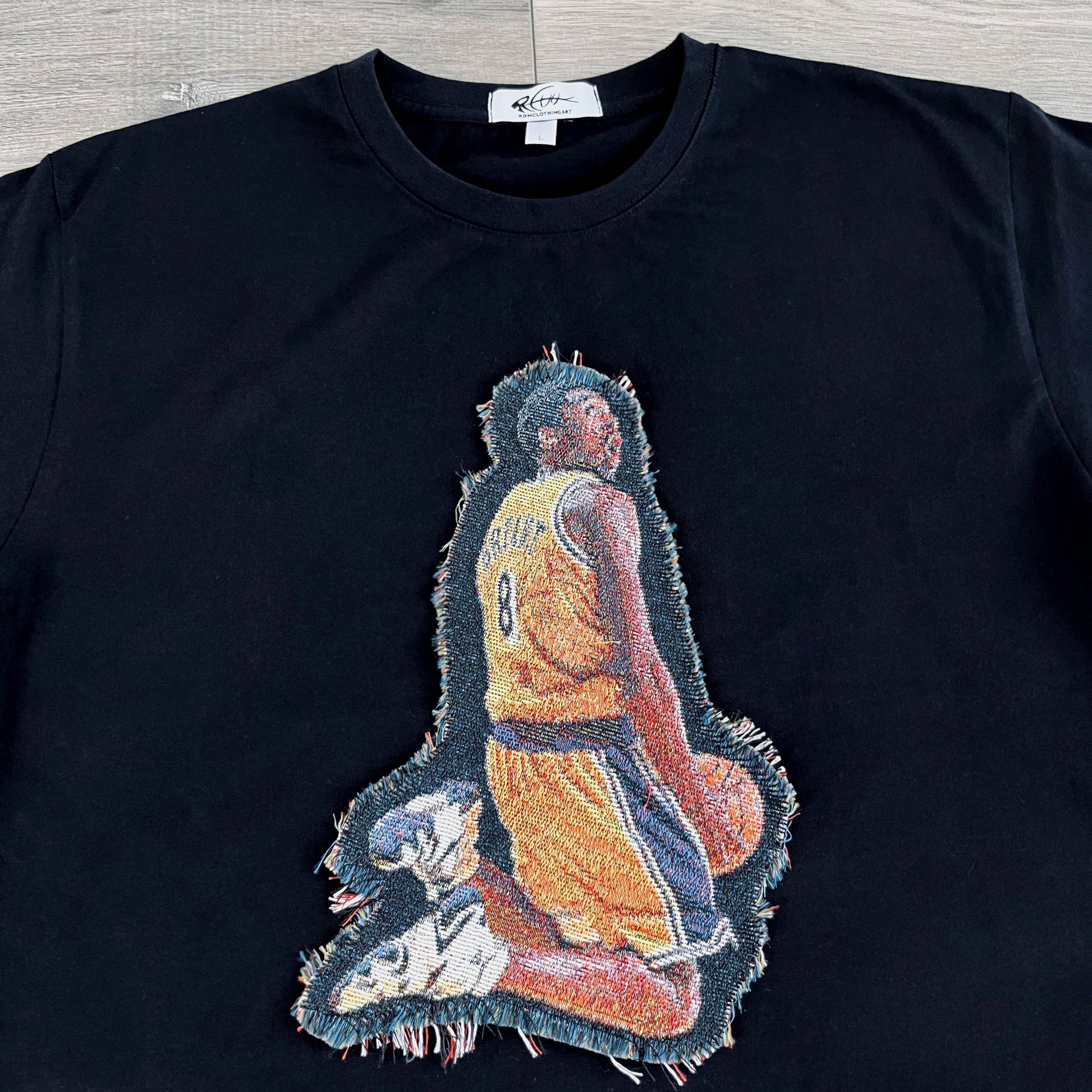 MANBA 8 SLAM HEAVY WEIGTH PATCH TEE-8104 - RDMCLOTHINGART