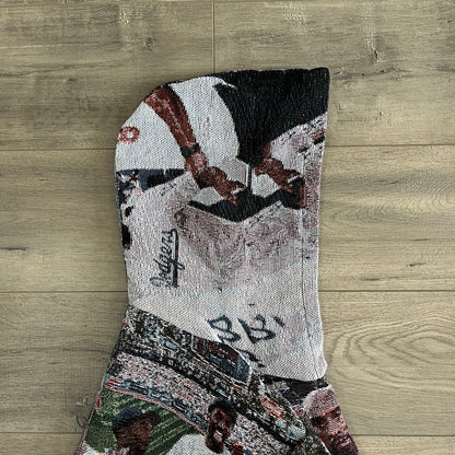 RDMCLOTHINGART tapestry hoodie MANBA D COLLECTION TAPESTRY HOODIE