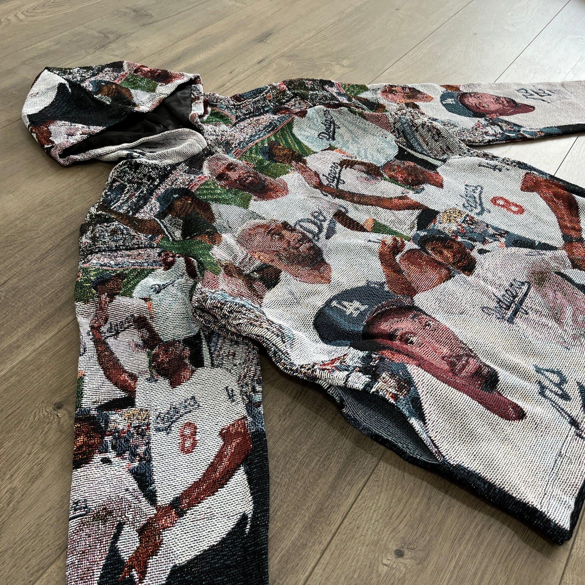 RDMCLOTHINGART tapestry hoodie MANBA D COLLECTION TAPESTRY HOODIE