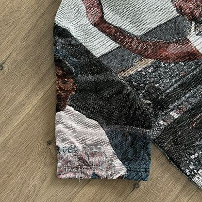 RDMCLOTHINGART tapestry hoodie MANBA D TAPESTRY TEE