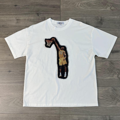 MANBA DUNK HEAVY WEIGTH PATCH TEE-8107 - RDMCLOTHINGART
