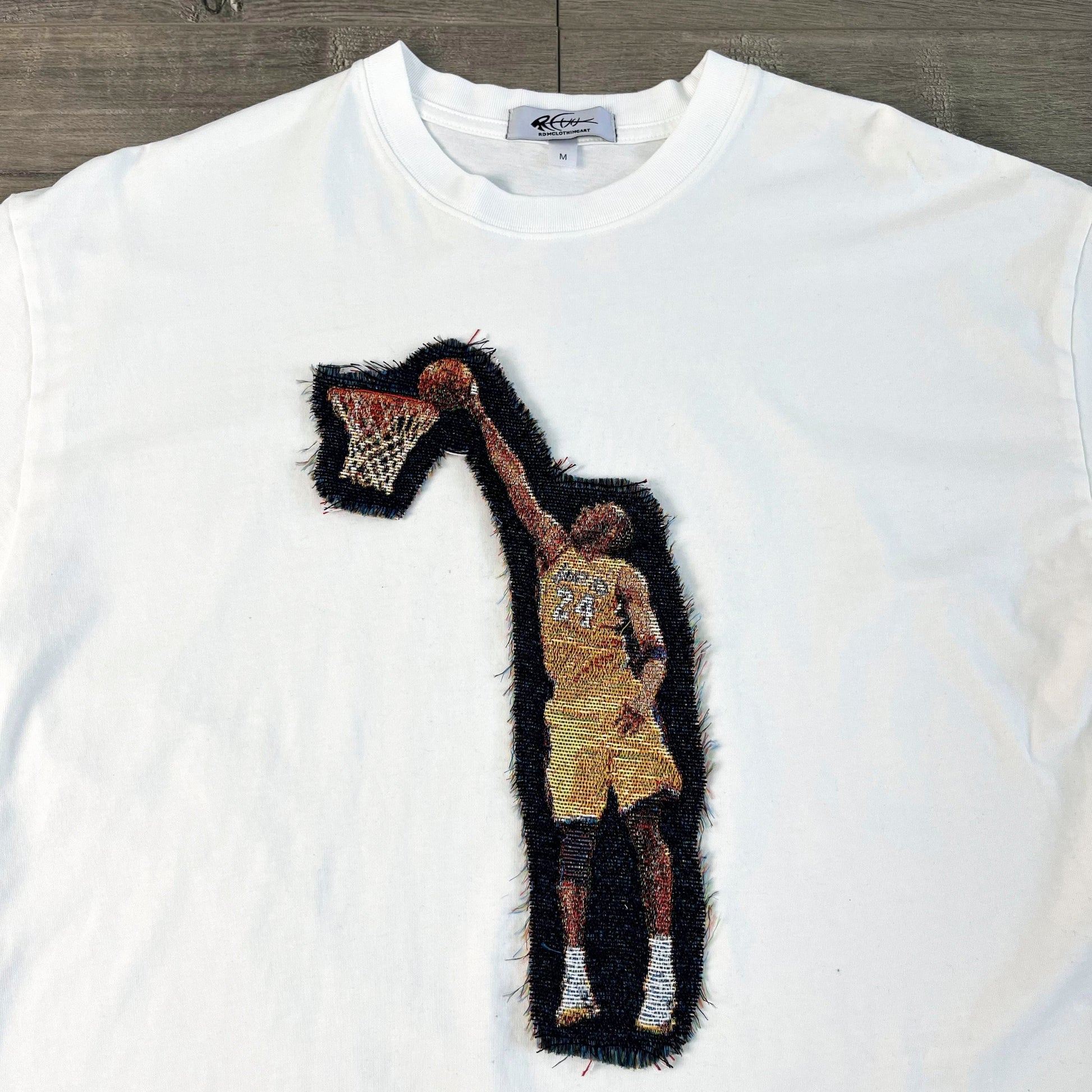 MANBA DUNK HEAVY WEIGTH PATCH TEE-8107 - RDMCLOTHINGART