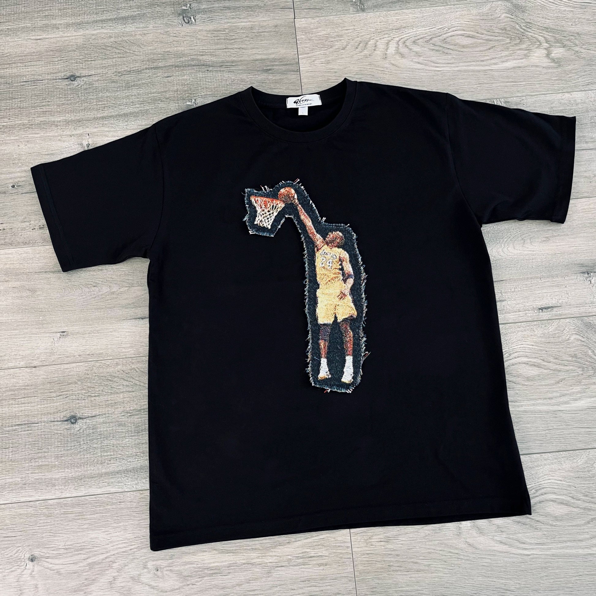 MANBA DUNK HEAVY WEIGTH PATCH TEE-8107 - RDMCLOTHINGART