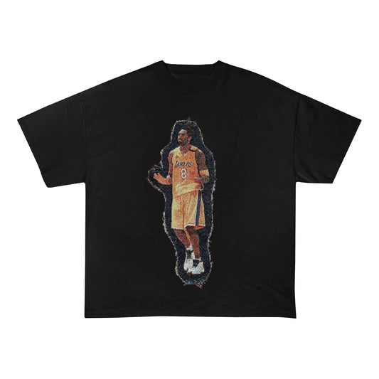 MANBA HEAVY WEIGTH PATCH TEE-8105 - RDMCLOTHINGART