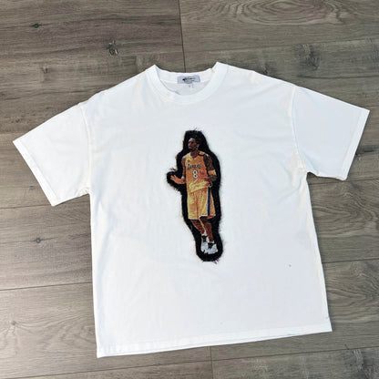 MANBA HEAVY WEIGTH PATCH TEE-8105 - RDMCLOTHINGART