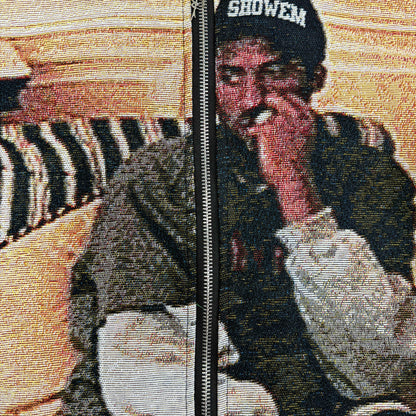 RDMCLOTHINGART tapestry hoodie MANBA SOFA TAPESTRY JACKET