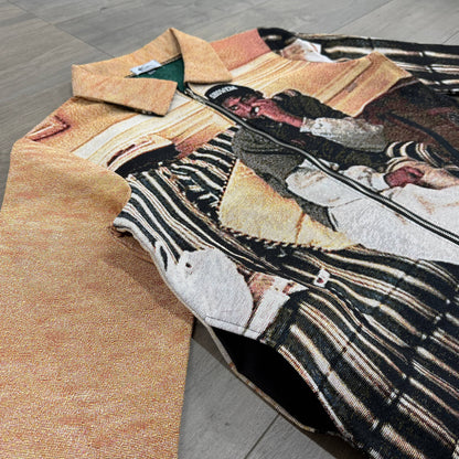 RDMCLOTHINGART tapestry hoodie MANBA SOFA TAPESTRY JACKET