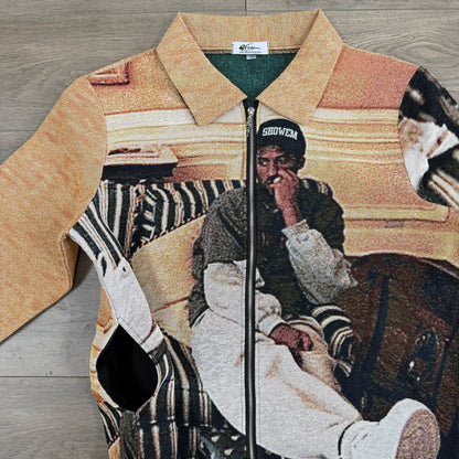 RDMCLOTHINGART tapestry hoodie MANBA SOFA TAPESTRY JACKET