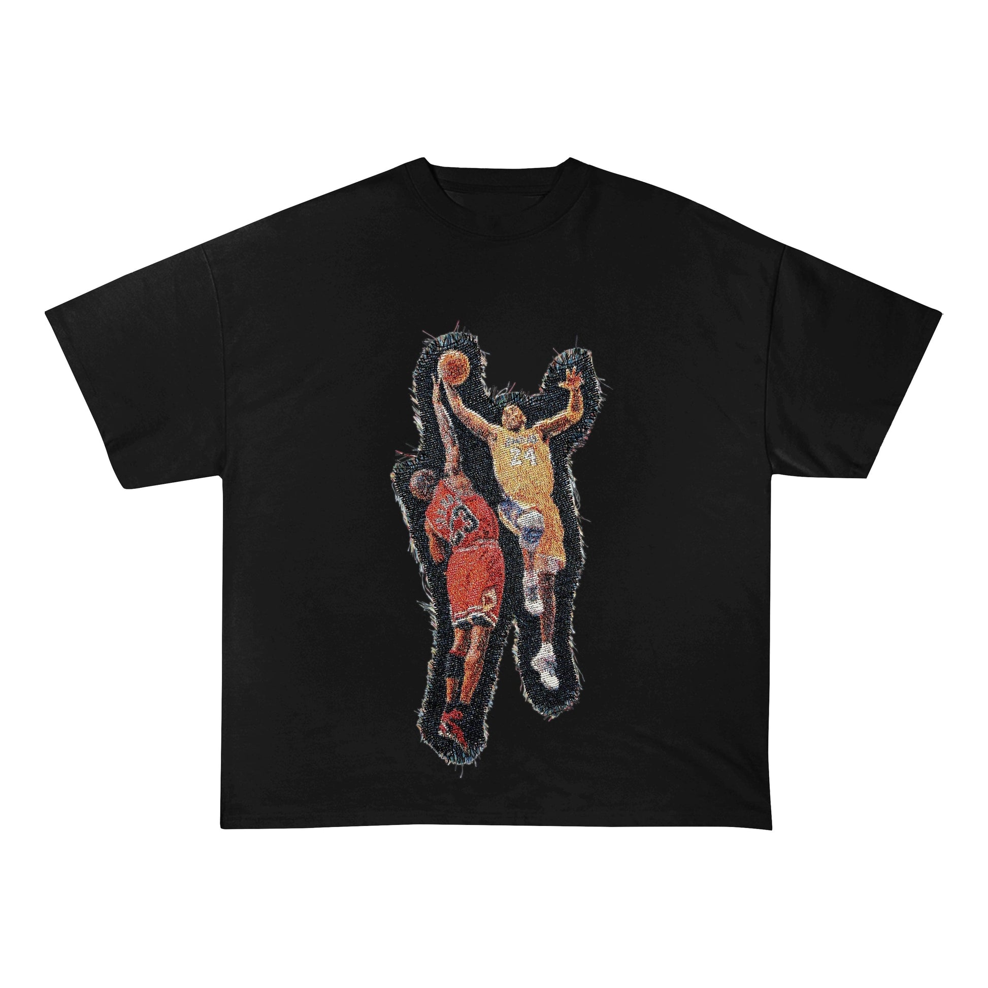 MANBA VS MJ HEAVY WEIGHT PATCH TEE-8103 - RDMCLOTHINGART