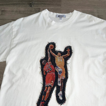 MANBA VS MJ HEAVY WEIGHT PATCH TEE-8103 - RDMCLOTHINGART