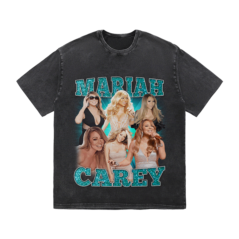 RDMCLOTHINGART tapestry hoodie MARIAH CAREY HEAVY WEIGHT COTTON TEE-9129