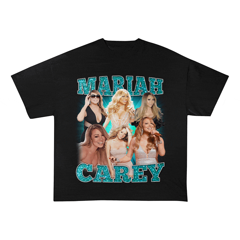 RDMCLOTHINGART tapestry hoodie MARIAH CAREY HEAVY WEIGHT COTTON TEE-9129