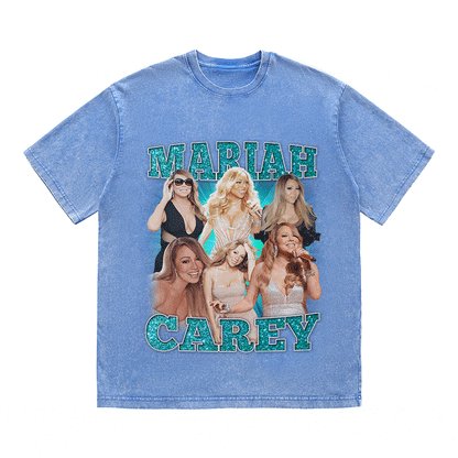 RDMCLOTHINGART tapestry hoodie MARIAH CAREY HEAVY WEIGHT COTTON TEE-9129