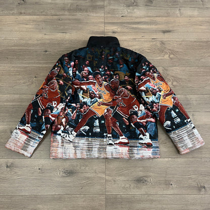 MATCH UP TAPESTRY COAT - RDMCLOTHINGART