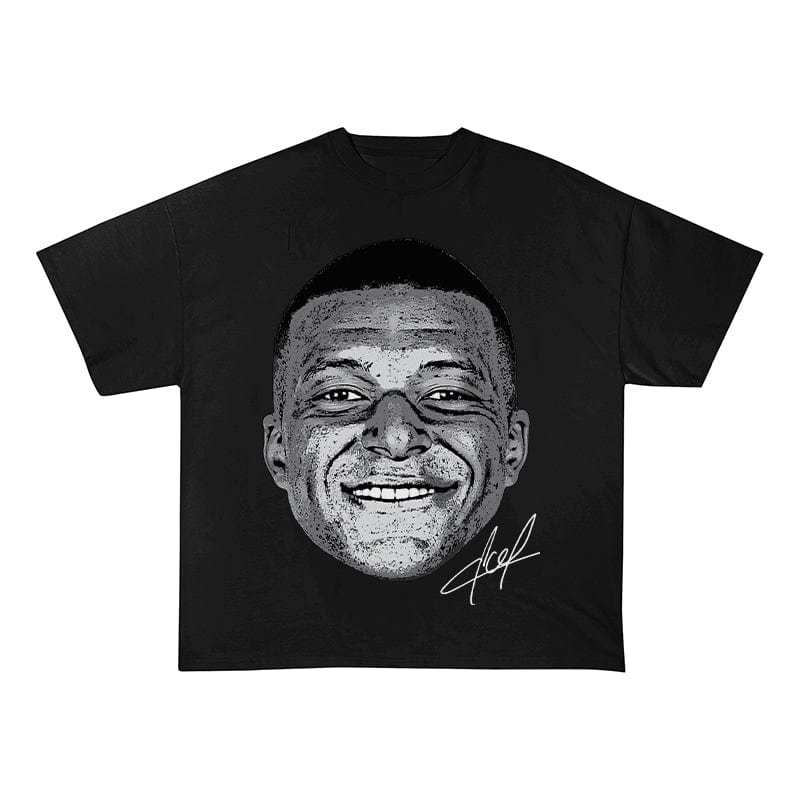 RDMCLOTHINGART tapestry hoodie MBAPPE HEAVY COTTON TEES-9603
