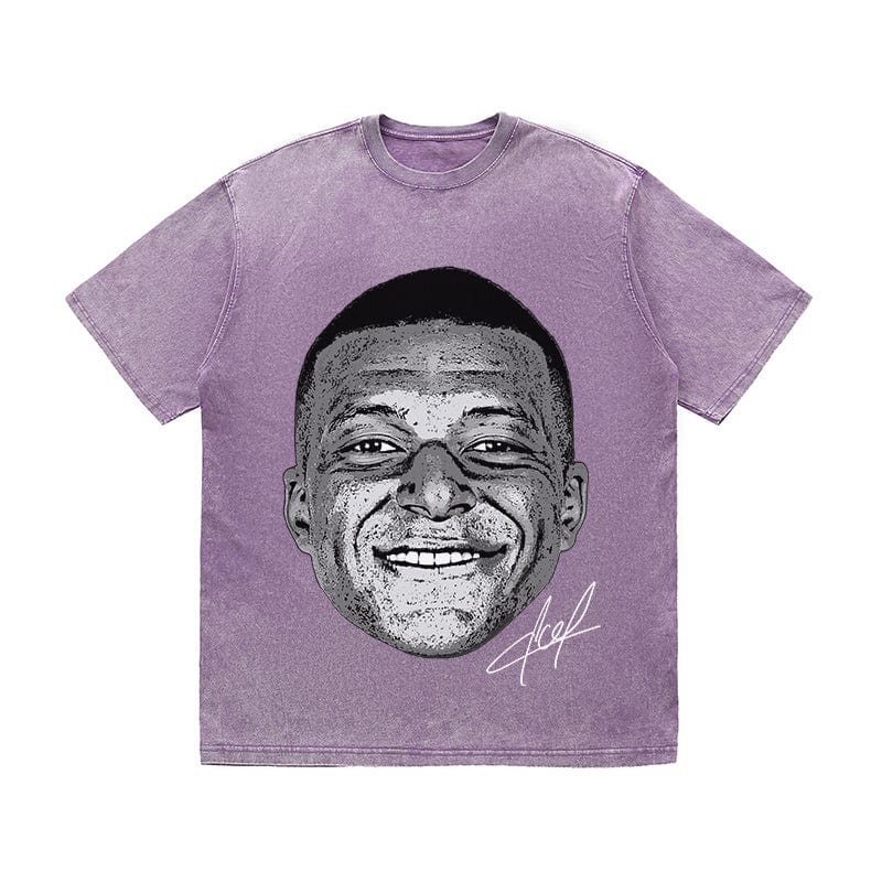 RDMCLOTHINGART tapestry hoodie MBAPPE HEAVY COTTON TEES-9603