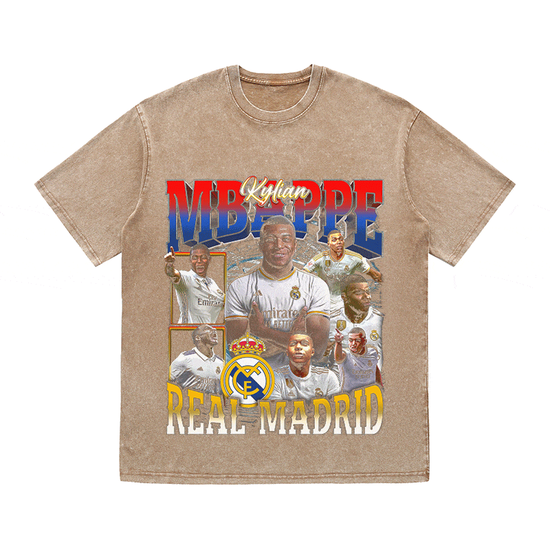 RDMCLOTHINGART tapestry hoodie MBAPPE HEAVY WEIGHT COTTON TEE-8969