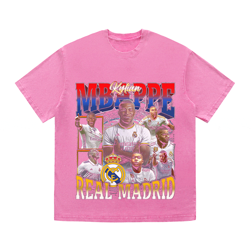 RDMCLOTHINGART tapestry hoodie MBAPPE HEAVY WEIGHT COTTON TEE-8969