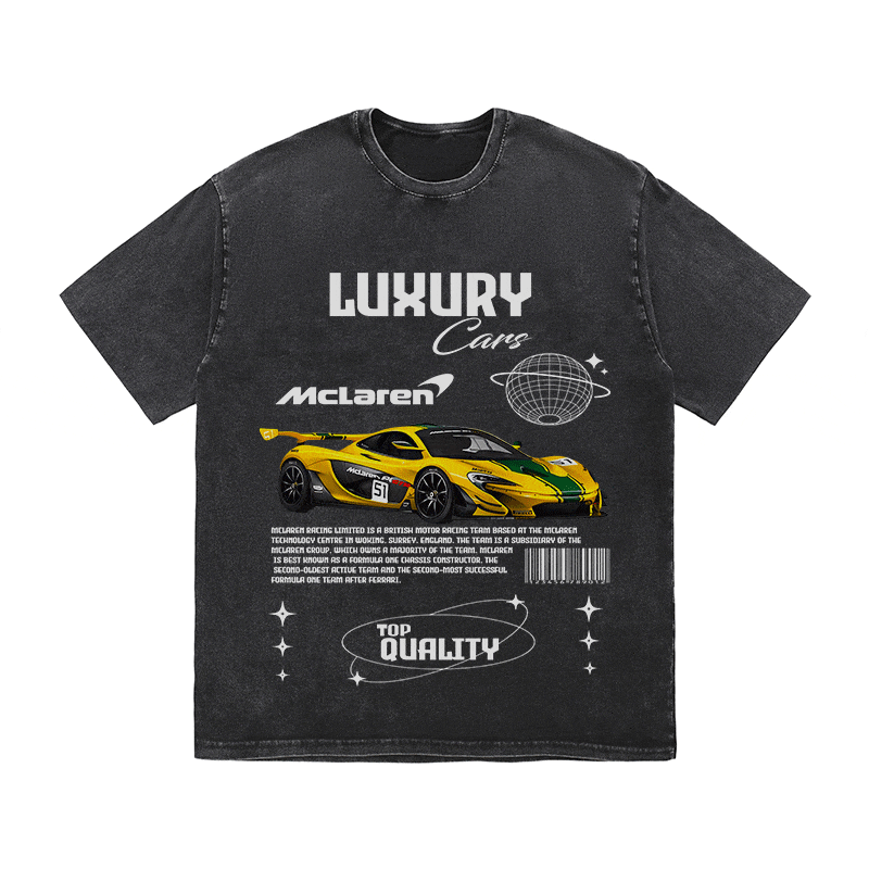 RDMCLOTHINGART tapestry hoodie MCLAREN HEAVY WEIGHT COTTON TEE-9105