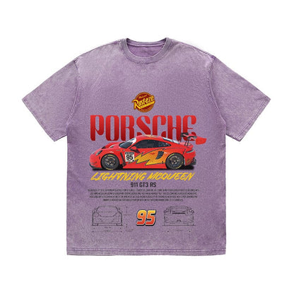 RDMCLOTHINGART tapestry hoodie MCQUEEN HEAVY COTTON TEES-9415