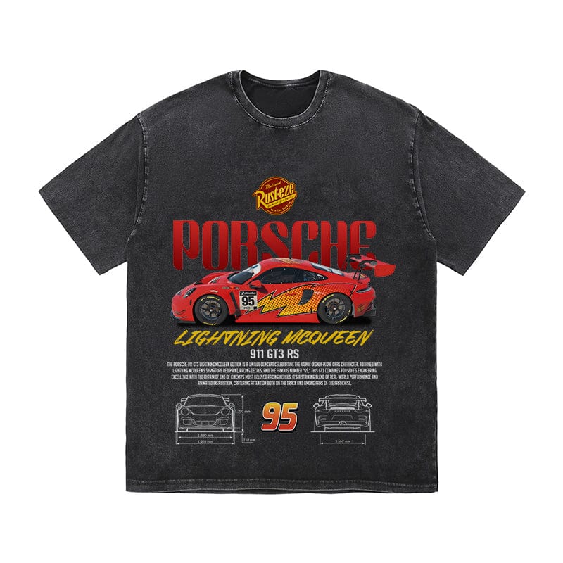 RDMCLOTHINGART tapestry hoodie MCQUEEN HEAVY COTTON TEES-9416