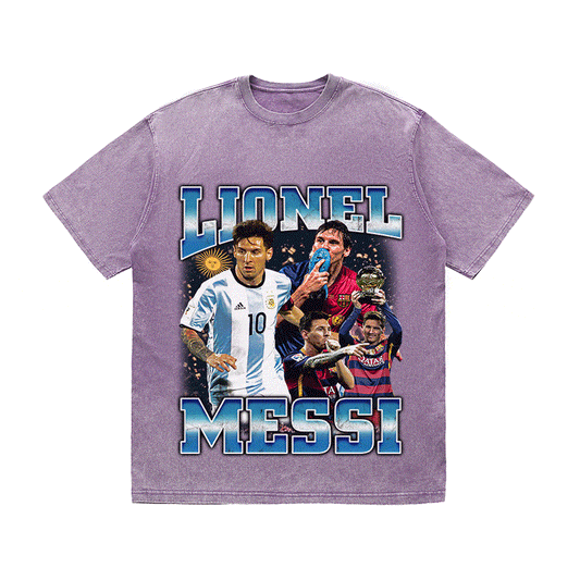 RDMCLOTHINGART tapestry hoodie MESSI 3 HEAVY WEIGHT COTTON TEE-8971