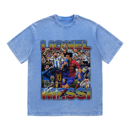 RDMCLOTHINGART tapestry hoodie MESSI 4 HEAVY WEIGHT COTTON TEE-8972