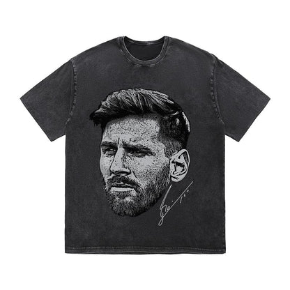 RDMCLOTHINGART tapestry hoodie MESSI HEAVY COTTON TEES-9604