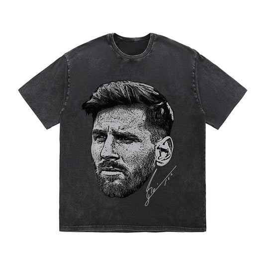 RDMCLOTHINGART tapestry hoodie MESSI HEAVY COTTON TEES-9604