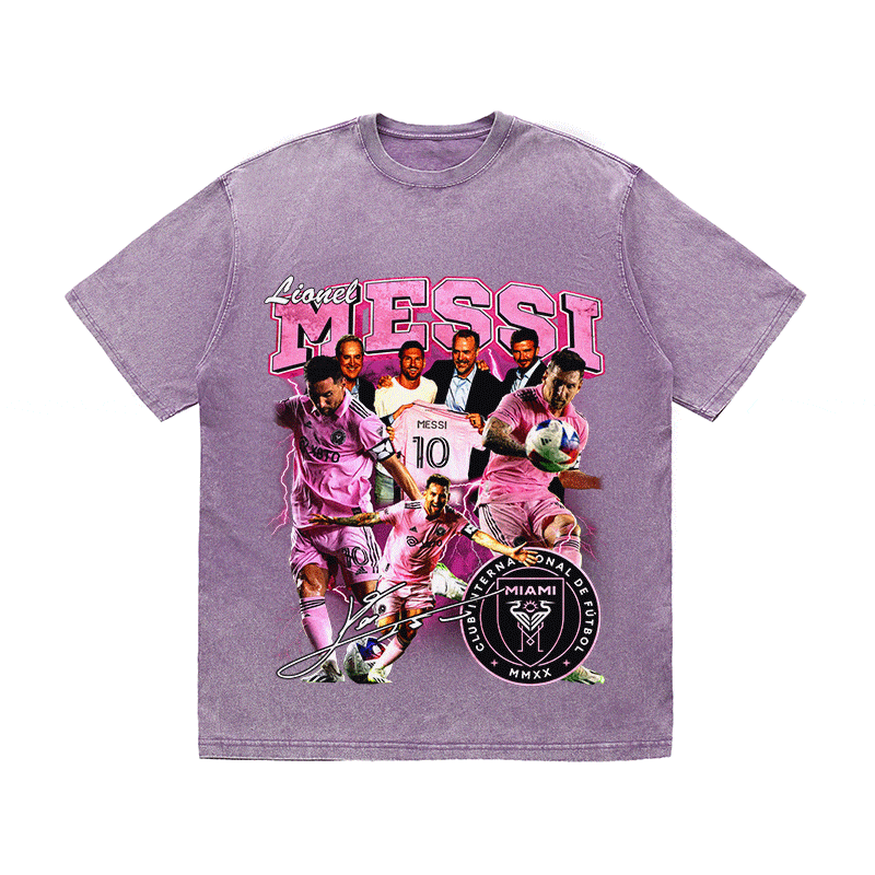 RDMCLOTHINGART tapestry hoodie MESSI HEAVY WEIGHT COTTON TEE-8974