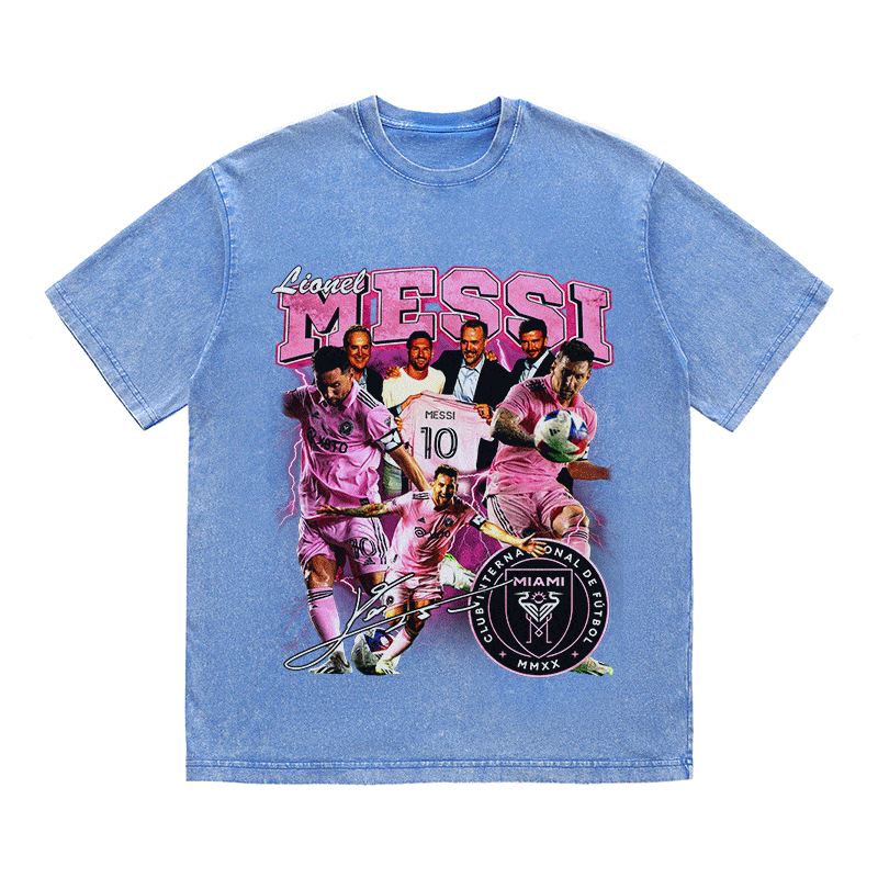 RDMCLOTHINGART tapestry hoodie MESSI HEAVY WEIGHT COTTON TEE-8974