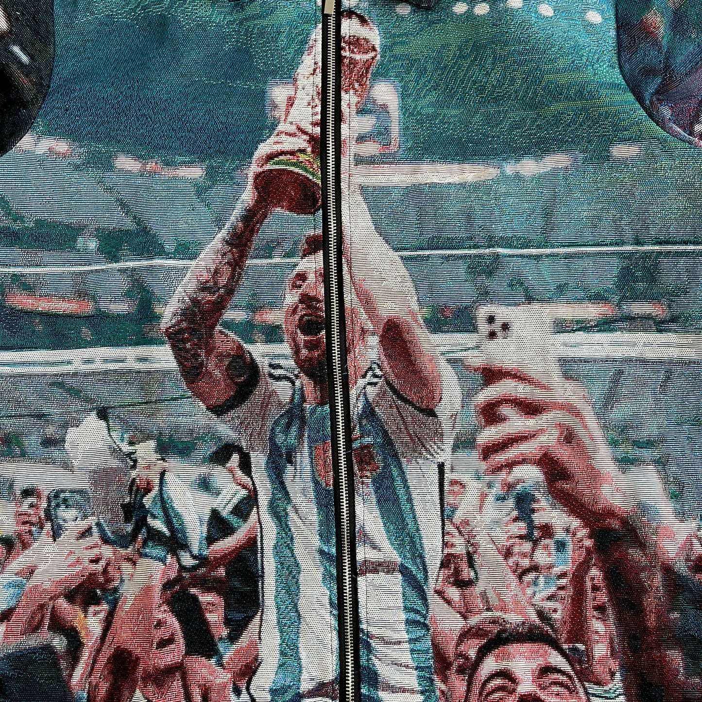 RDMCLOTHINGART tapestry hoodie MESSI TAPESTRY JACKET