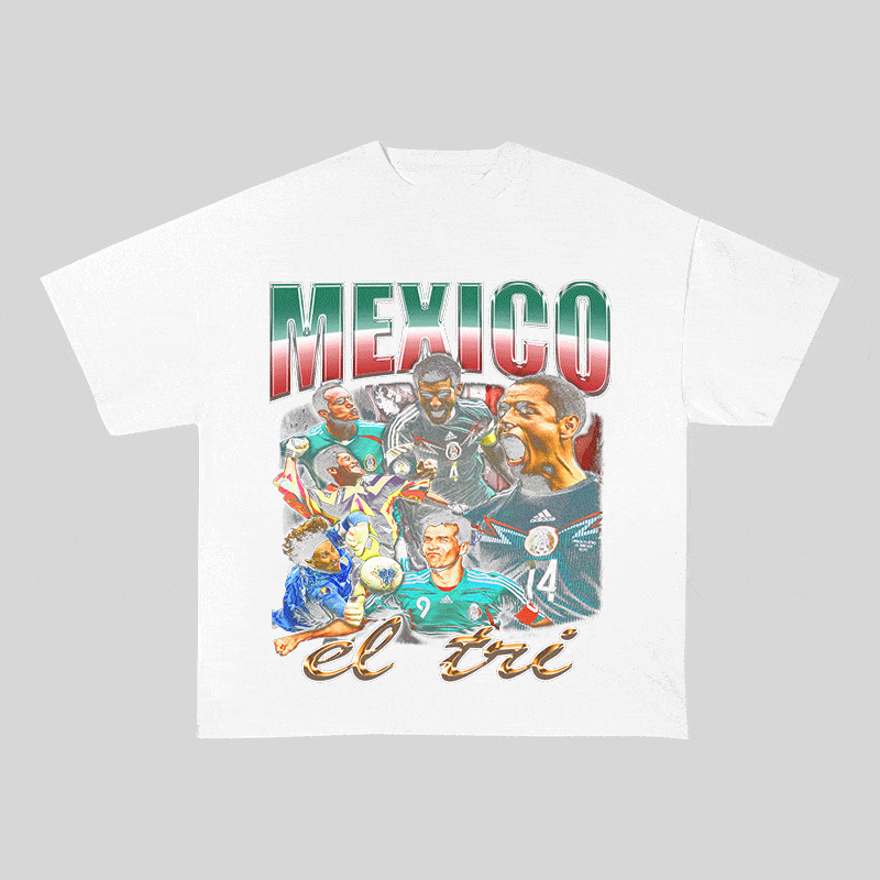 RDMCLOTHINGART tapestry hoodie MEXICO HEAVY WEIGHT COTTON TEE-8975