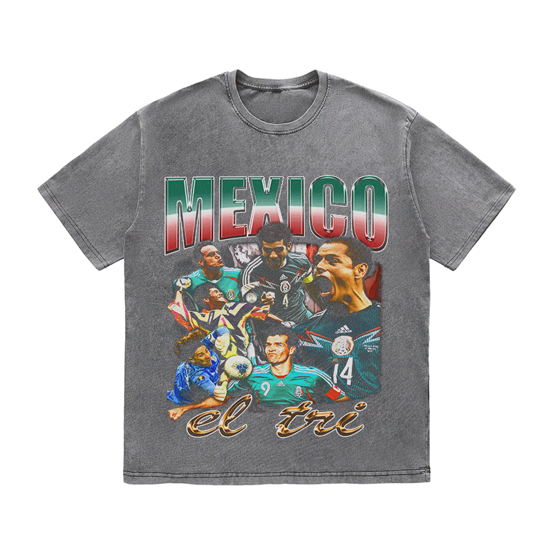 RDMCLOTHINGART tapestry hoodie MEXICO HEAVY WEIGHT COTTON TEE-8975