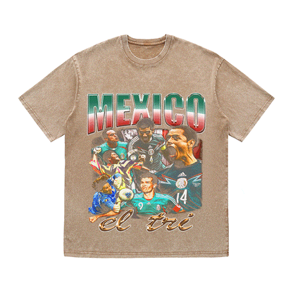 RDMCLOTHINGART tapestry hoodie MEXICO HEAVY WEIGHT COTTON TEE-8975