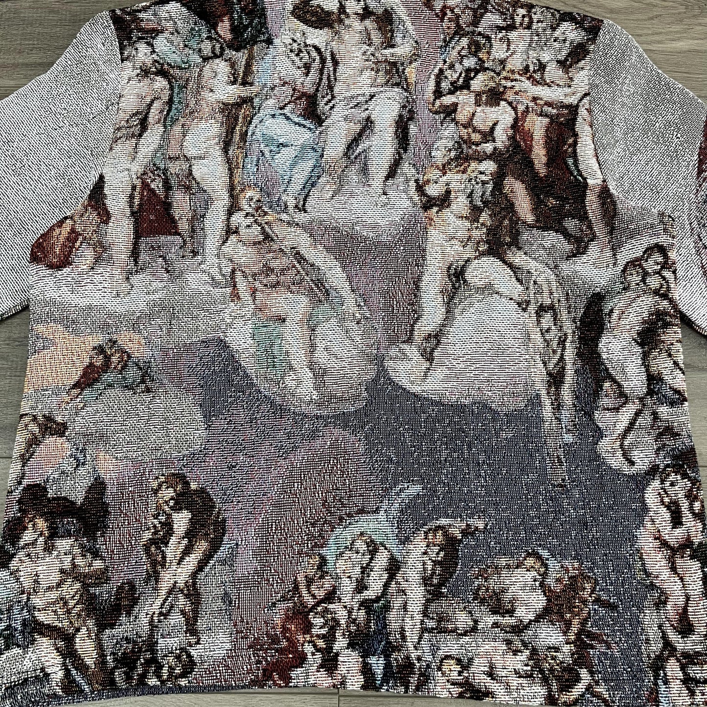 MICHELANGELO TAPESTRY HOODIE - RDMCLOTHINGART