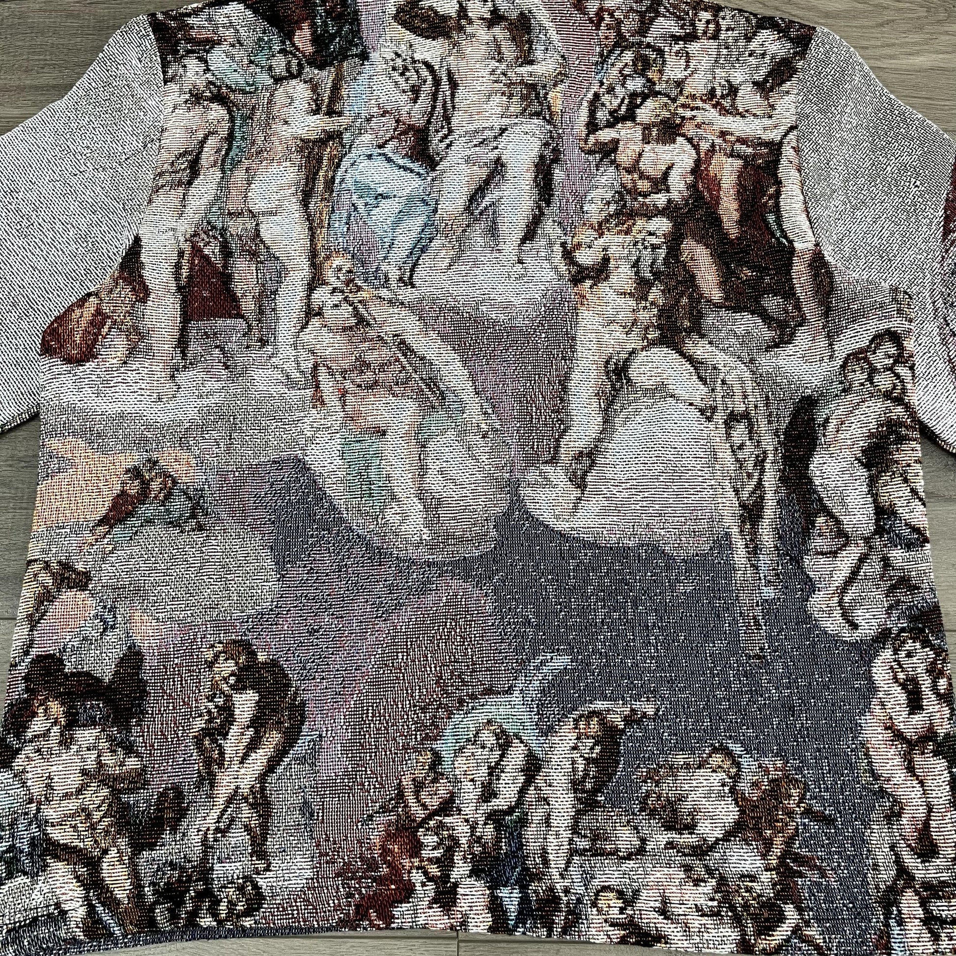 MICHELANGELO TAPESTRY HOODIE - RDMCLOTHINGART