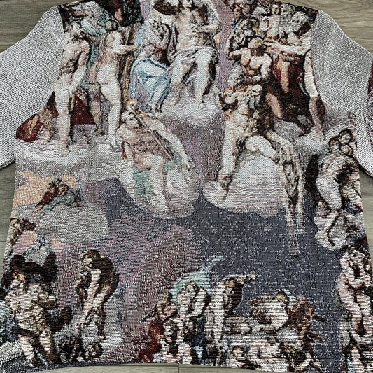 MICHELANGELO TAPESTRY HOODIE - RDMCLOTHINGART