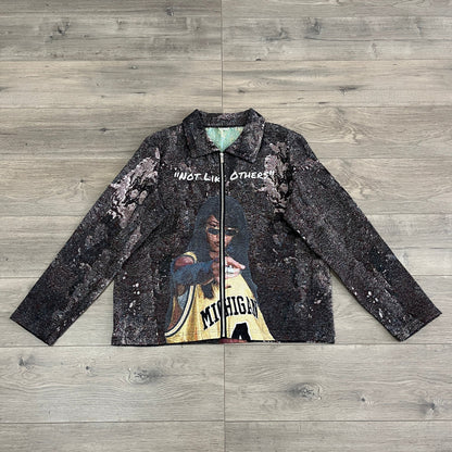 MICHIGAN 4 TAPESTRY JACKET - RDMCLOTHINGART