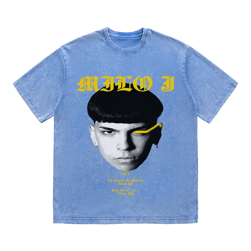 RDMCLOTHINGART tapestry hoodie MILO J HEAVY WEIGHT COTTON TEE-8886