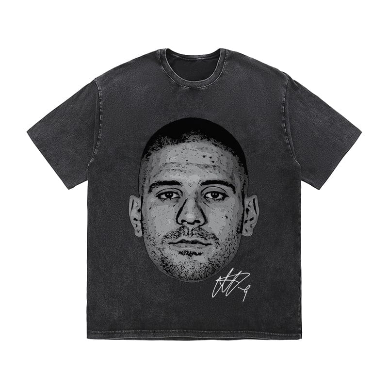 RDMCLOTHINGART tapestry hoodie MITROVIC HEAVY COTTON TEES-9605