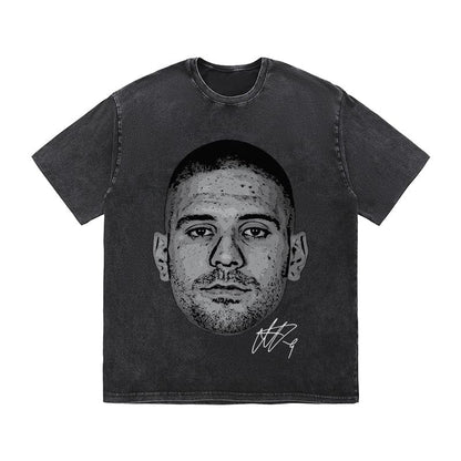 RDMCLOTHINGART tapestry hoodie MITROVIC HEAVY COTTON TEES-9605