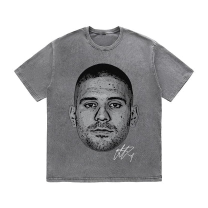 RDMCLOTHINGART tapestry hoodie MITROVIC HEAVY COTTON TEES-9605