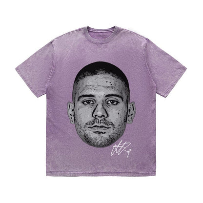 RDMCLOTHINGART tapestry hoodie MITROVIC HEAVY COTTON TEES-9605