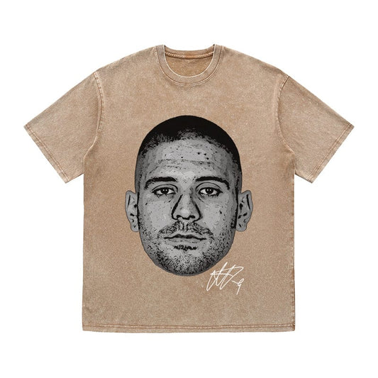 RDMCLOTHINGART tapestry hoodie MITROVIC HEAVY COTTON TEES-9605