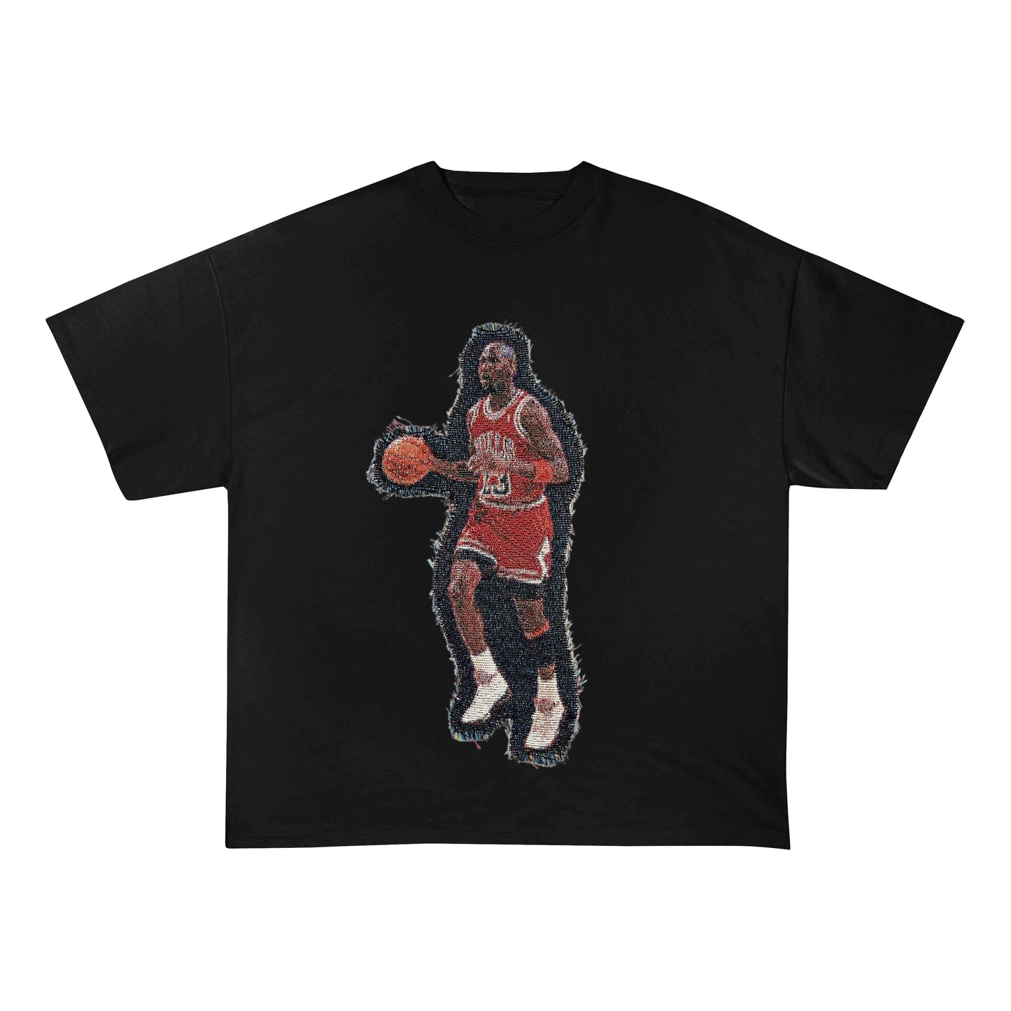 MJ 23 HEAVY WEIGHT PATCH TEE-8114 - RDMCLOTHINGART