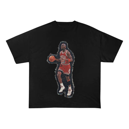 MJ 23 HEAVY WEIGHT PATCH TEE-8114 - RDMCLOTHINGART