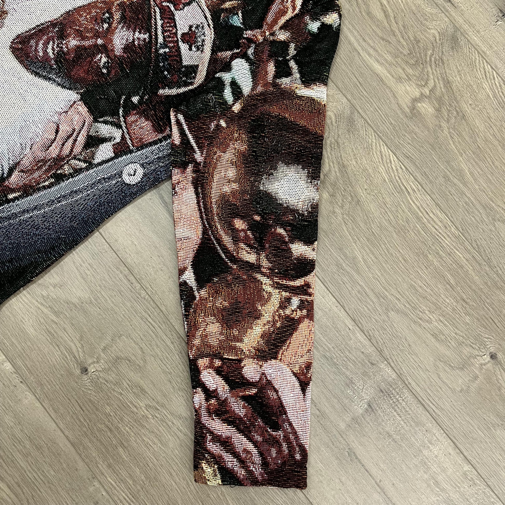 MJ CHAMPION TAPESTRY HOODIE - RDMCLOTHINGART