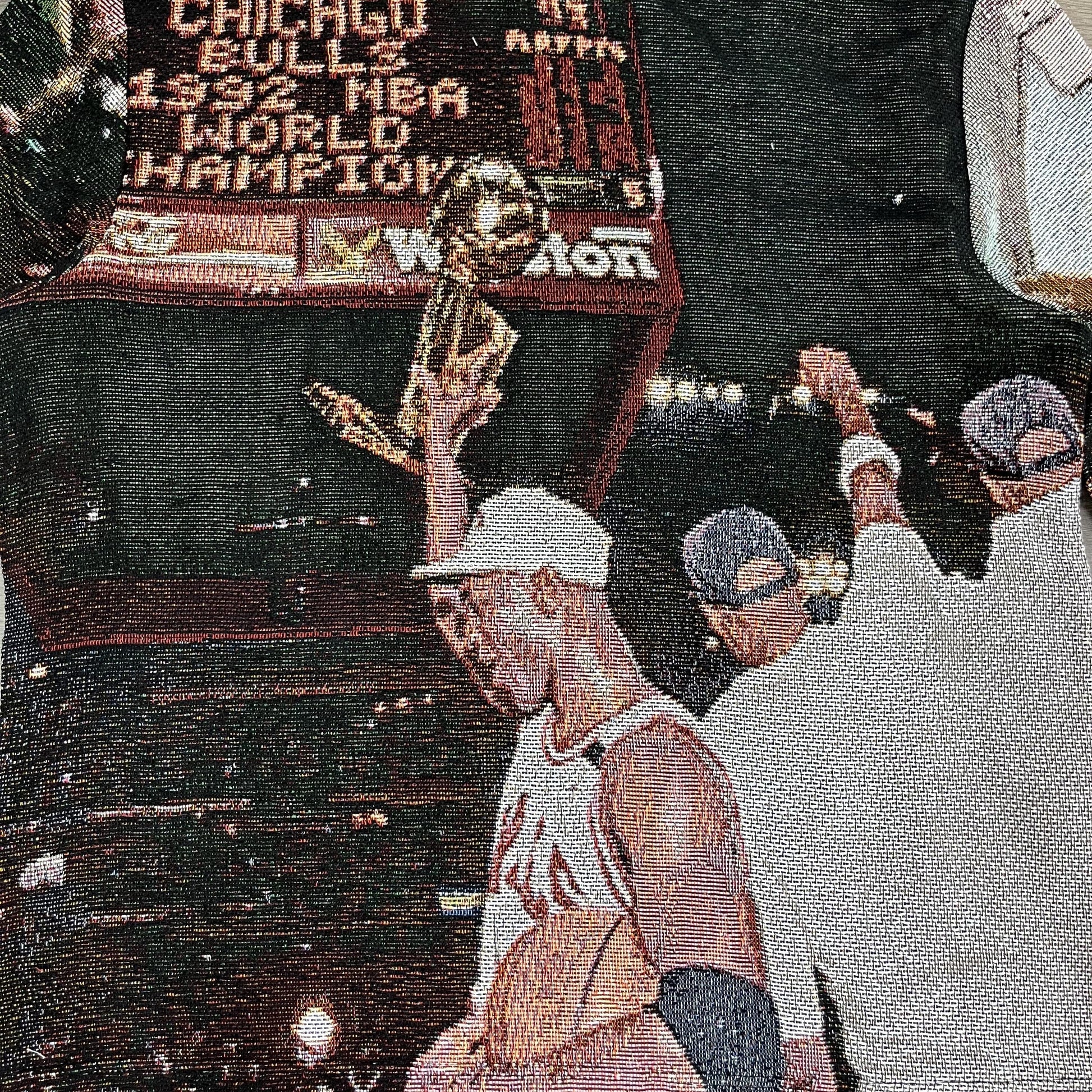 MJ CHAMPION TAPESTRY HOODIE - RDMCLOTHINGART